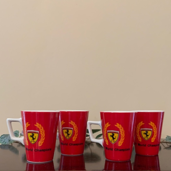 📌 Ferrari Red Champion Mug Collection - Picture 2 of 5
